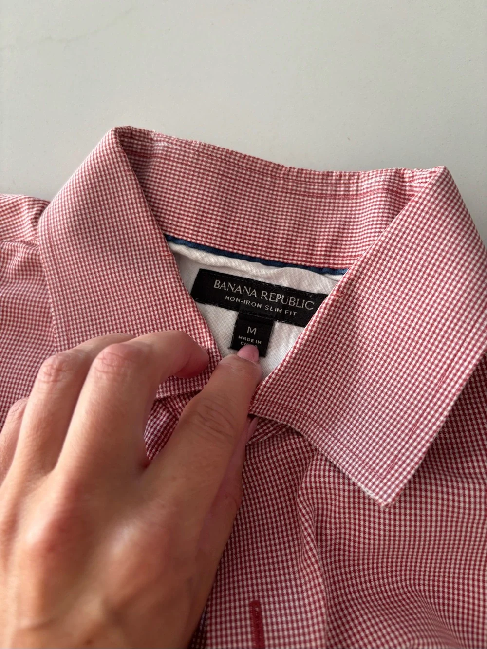Men's Long-Sleeve Casual Button-Down Shirt in Dusty Rose